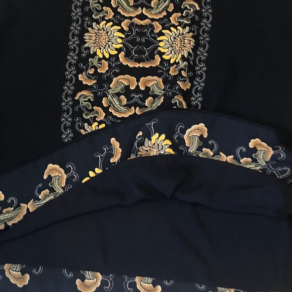 Max Studio Navy Sleeveless Top, Size M - Picture 8 of 10